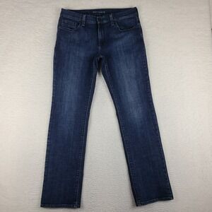 Mott & Bow Jeans Mens 33x34 Blue Straight Fit Dark Wash Denim